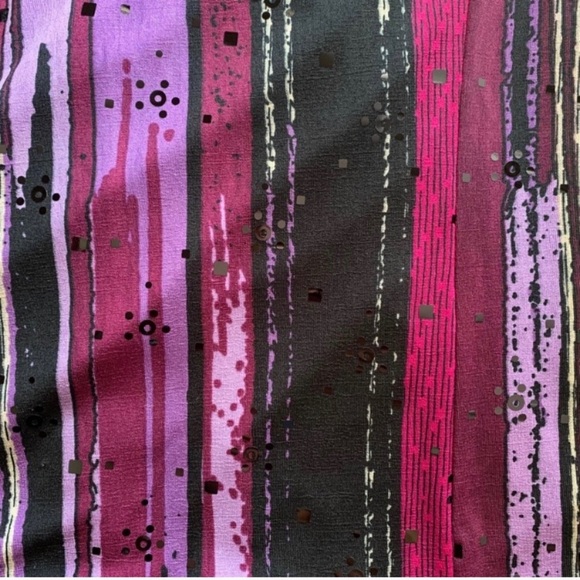 Picadilly : purple abstract print jacket - Picture 10 of 15